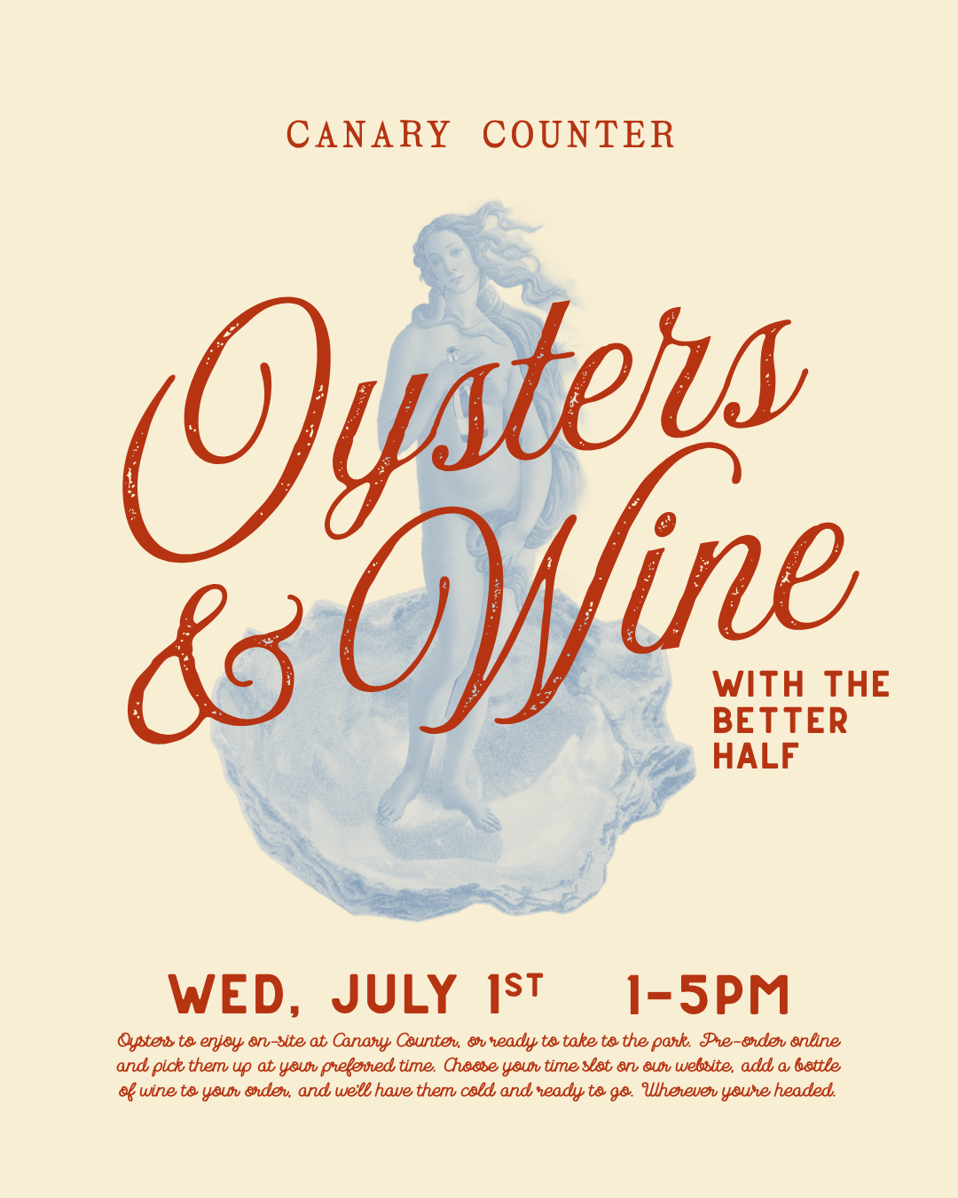 A Dozen Oysters for July 1st, 2026