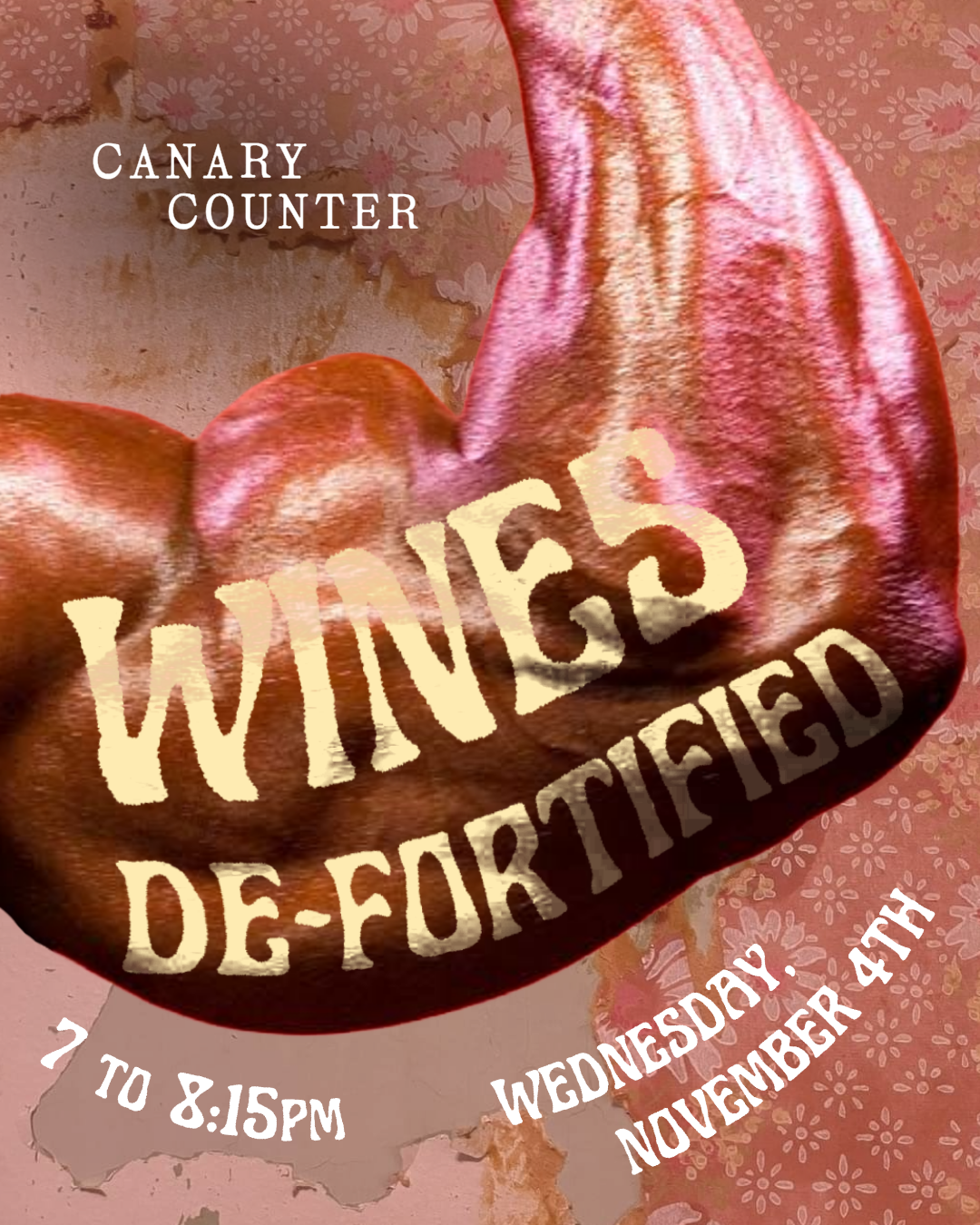 De-fortifying Wine — Wed, November 4th