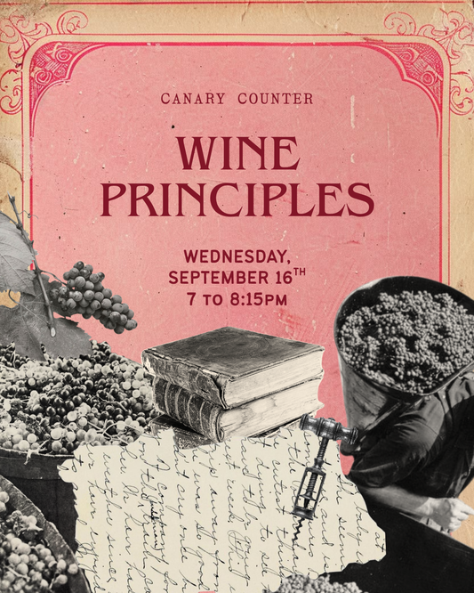 Wine Principles — Wed, September 16th
